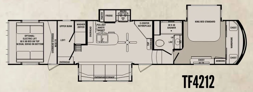 CrossRoads Elevation TF4212 floor plan