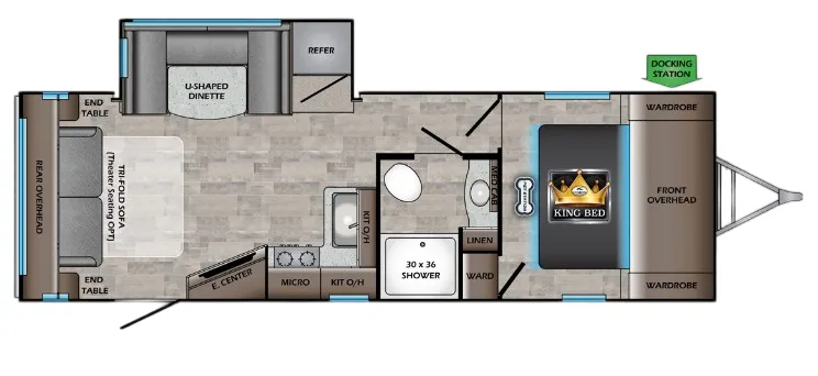 CrossRoads Sunset Trail Super Lite 259RL floor plan