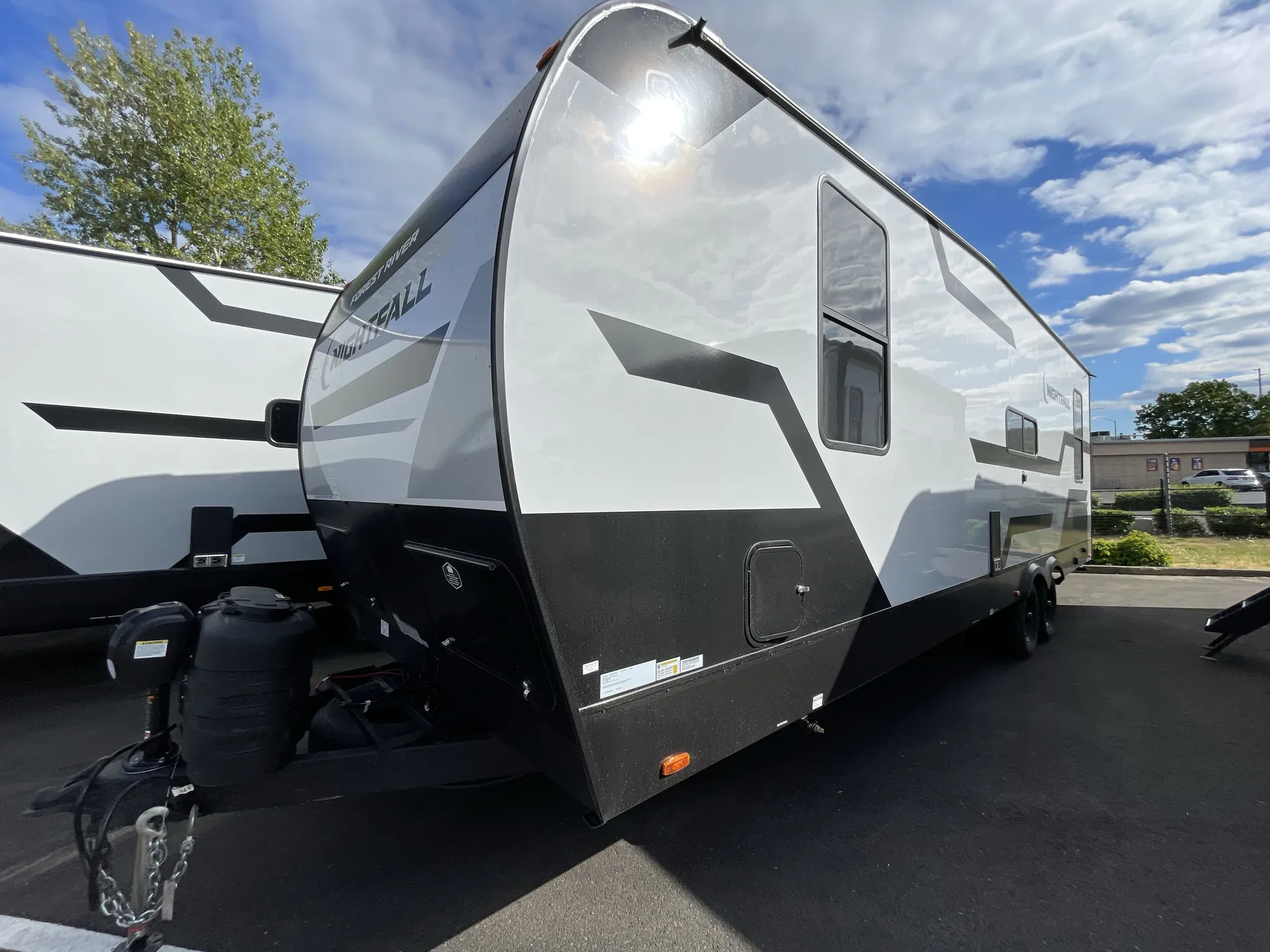 2027 Forest River Nightfall 28N — campside