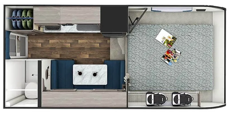 Lance TC 825 floor plan