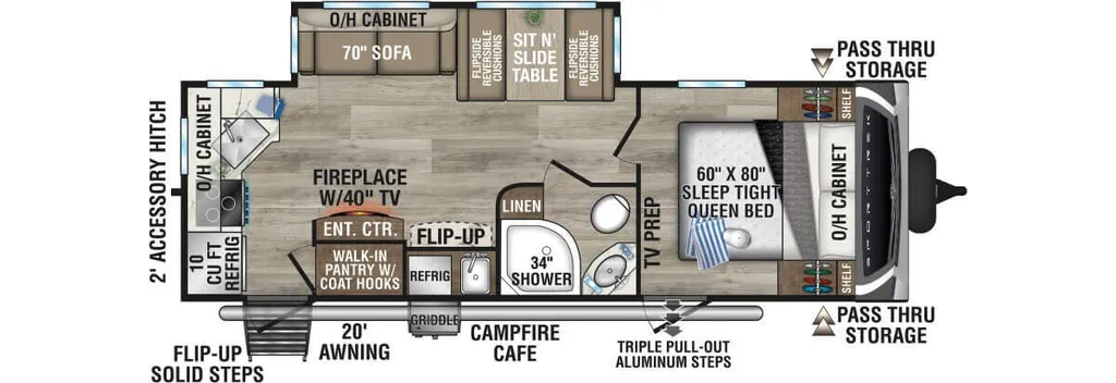 2026 Venture RV SportTrek ST251VRK floor plan
