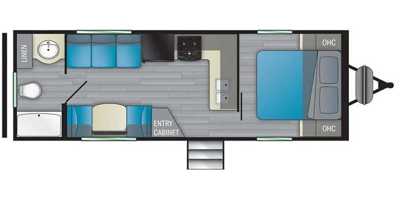 Heartland Prowler 240RB floor plan