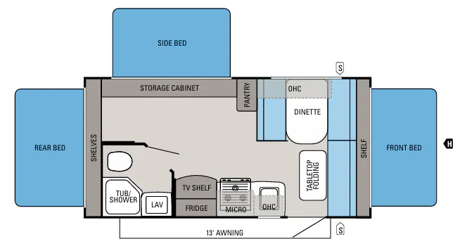 Jayco Jay Feather X18D exterior
