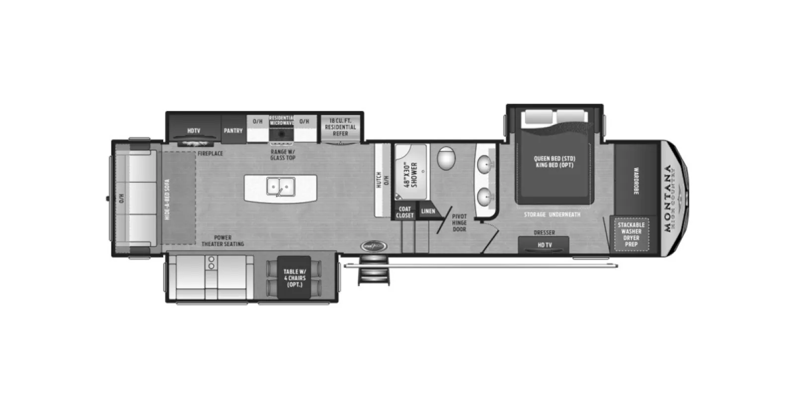 2019 Keystone Montana High Country 331RL - Photo 3