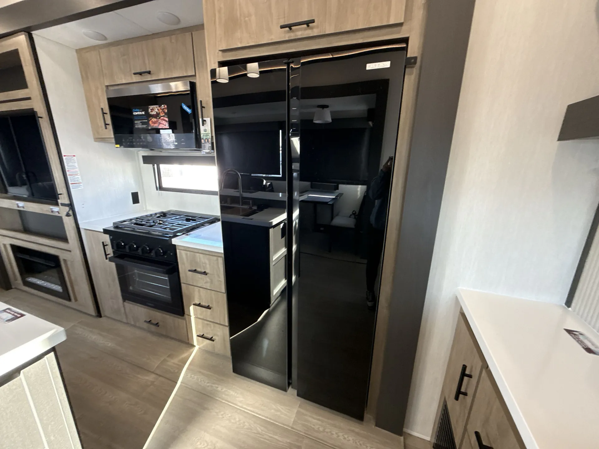 2026 Forest River Campsite Elite 32BAM — fridge