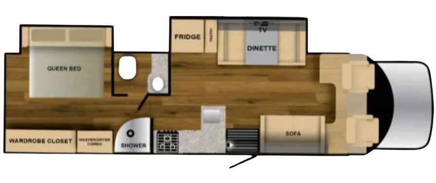 Nexus Rebel 32R floor plan
