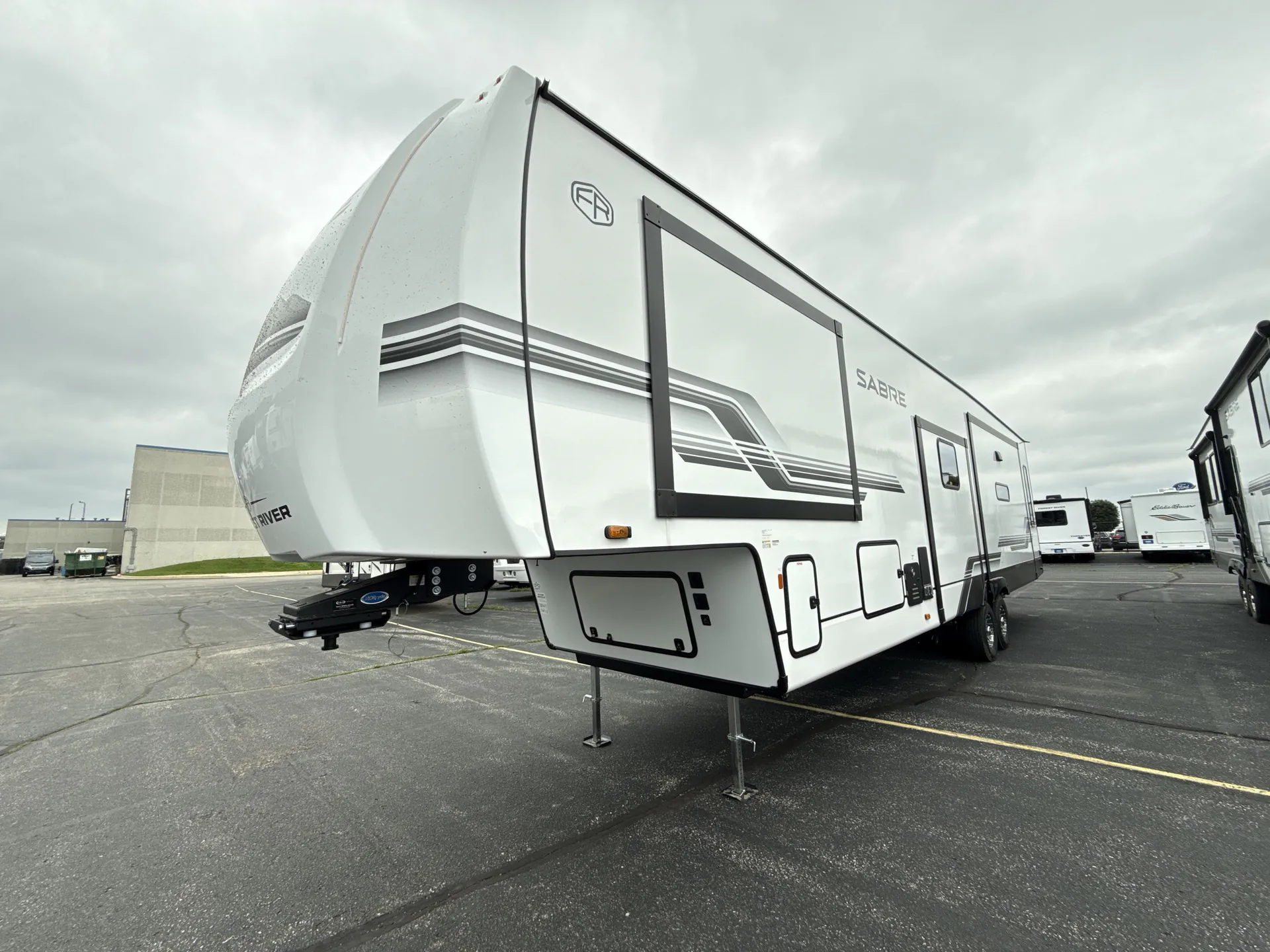 2027 Forest River Sabre 36FLX — campside