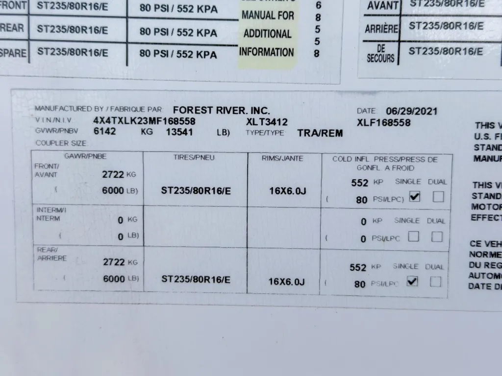 2021 Forest River XLR Hyperlite 3412, Photos photo 16