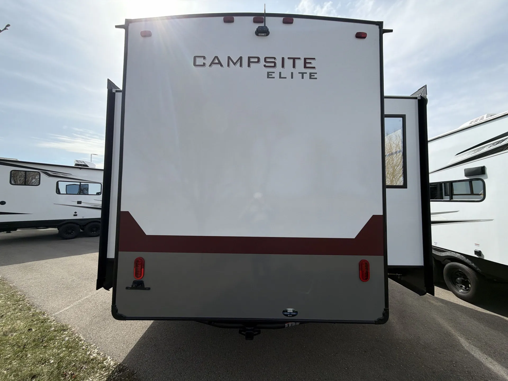 2026 Forest River Campsite Elite 36AK — backside