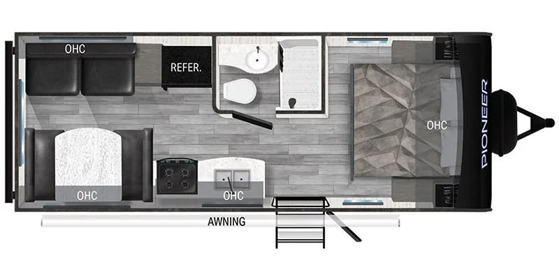Heartland Pioneer PI RD 210 floor plan