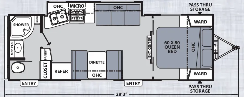 Coachmen Apex Ultra-Lite 249RBS floor plan