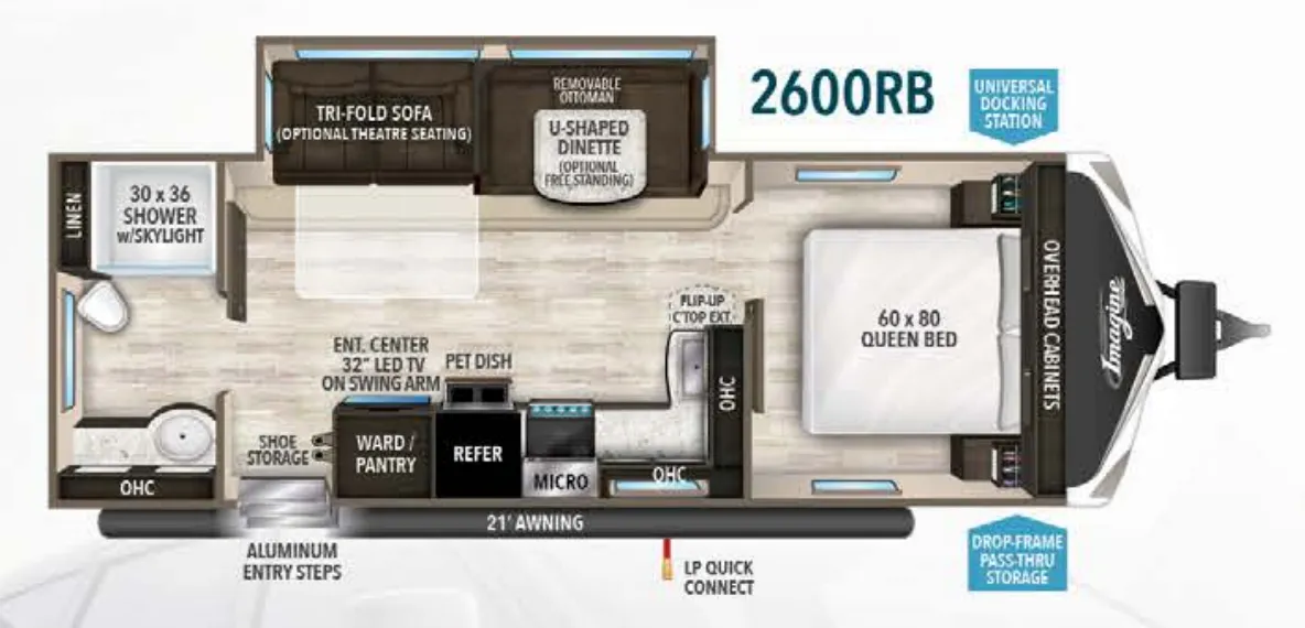 Grand Design Imagine 2600RB exterior