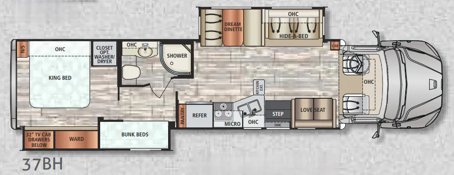Dynamax Corp DX3 37BH floor plan