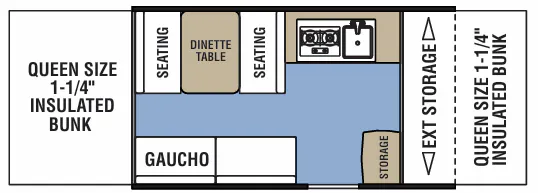 Coachmen Clipper Sport 108ST floor plan