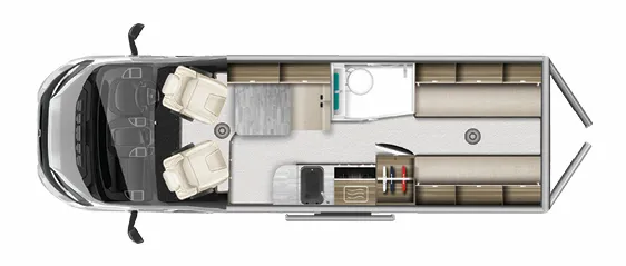Auto-Trail V-Line SE 636 SE floor plan