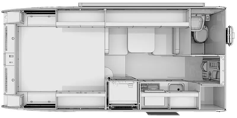 2023 nuCamp RV Cirrus 820 - Floor plan