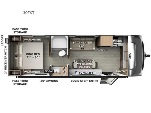 2026 Forest River Flagstaff Super Lite 30FKT - Photo 3