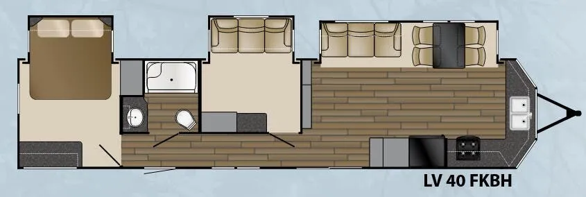 Breckenridge Lakeview 40 FKBH floor plan
