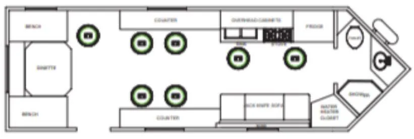 Glacier TH 22THEXP floor plan