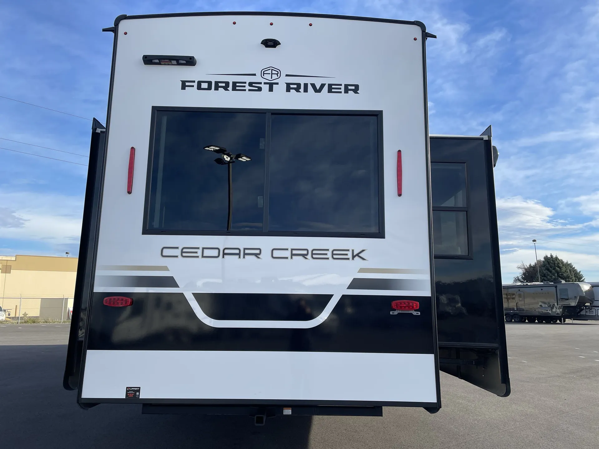 2026 Forest River Cedar Creek 383FB — backside