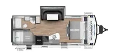 Cruiser RV Shadow Cruiser 240BHS floor plan