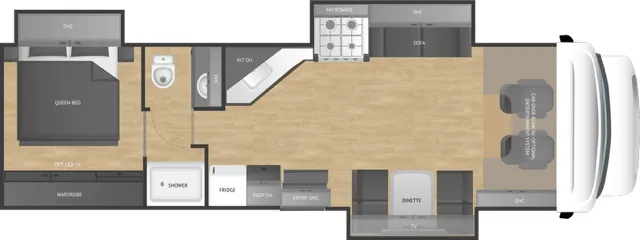 Nexus Wraith 33F floor plan