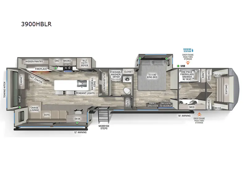 2026 Forest River Sandpiper 3900HBLR - Photo 3