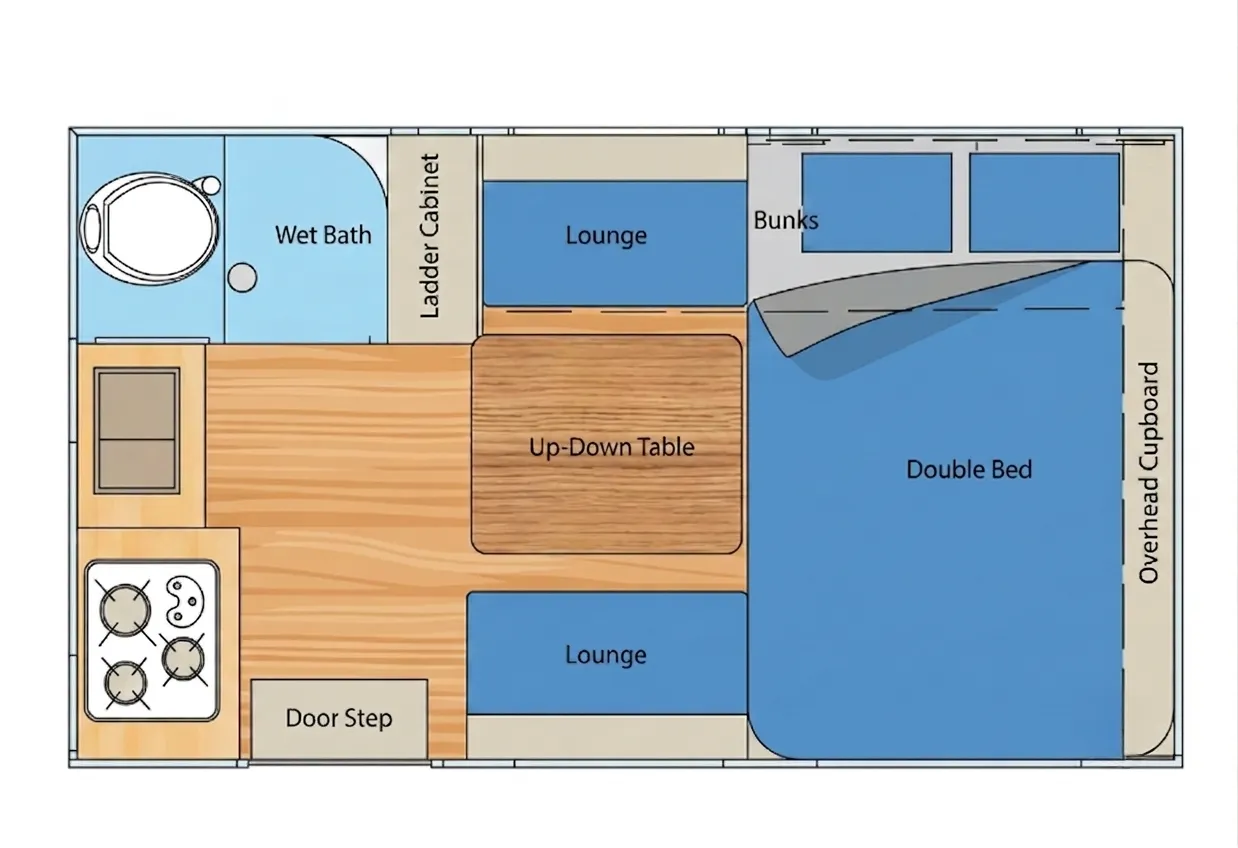 Black Series HQ12 Base floor plan