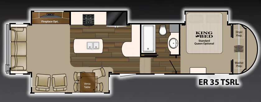Heartland ElkRidge 35 TSRL exterior