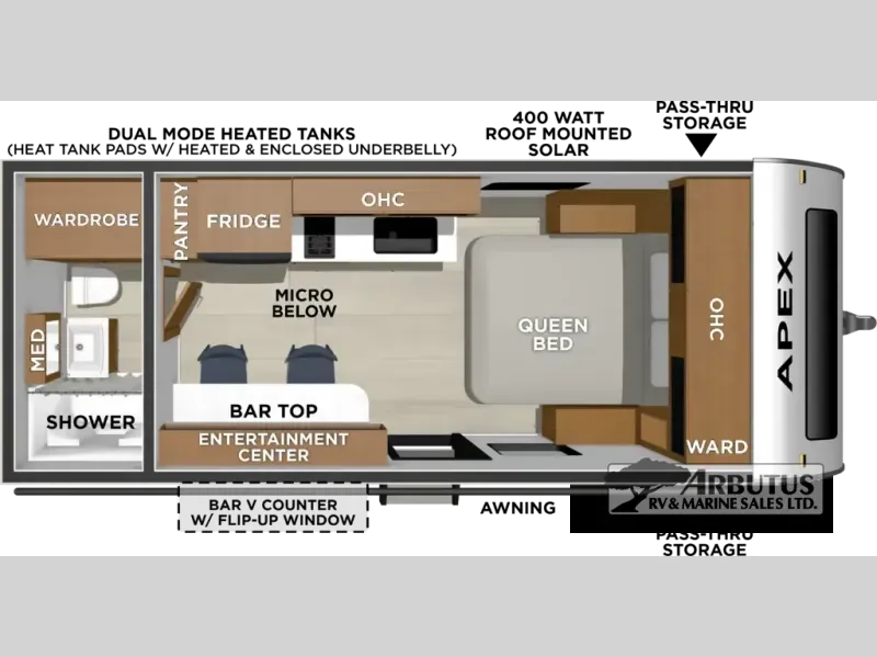 2027 Coachmen Apex Nano 181RB - Photo 2