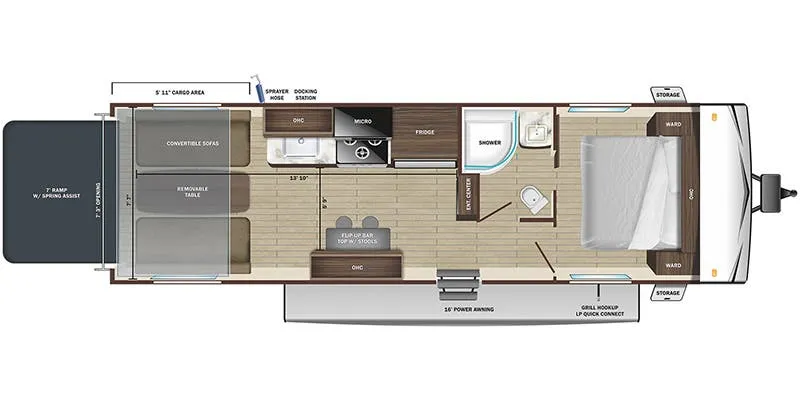 Highland Ridge Open Range Conventional 263THE floor plan