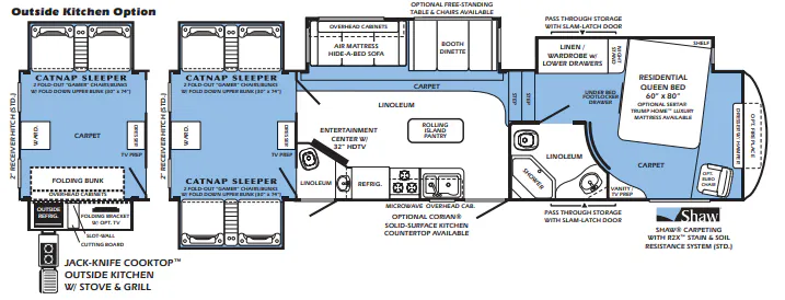 Forest River Wildcat 344QB exterior