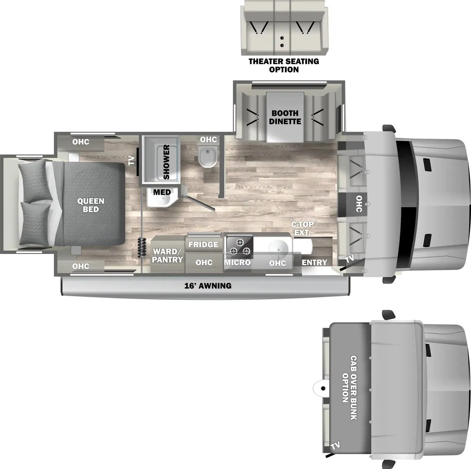 Dynamax Corp Isata 3 Series 3 SERIES 24RW floor plan
