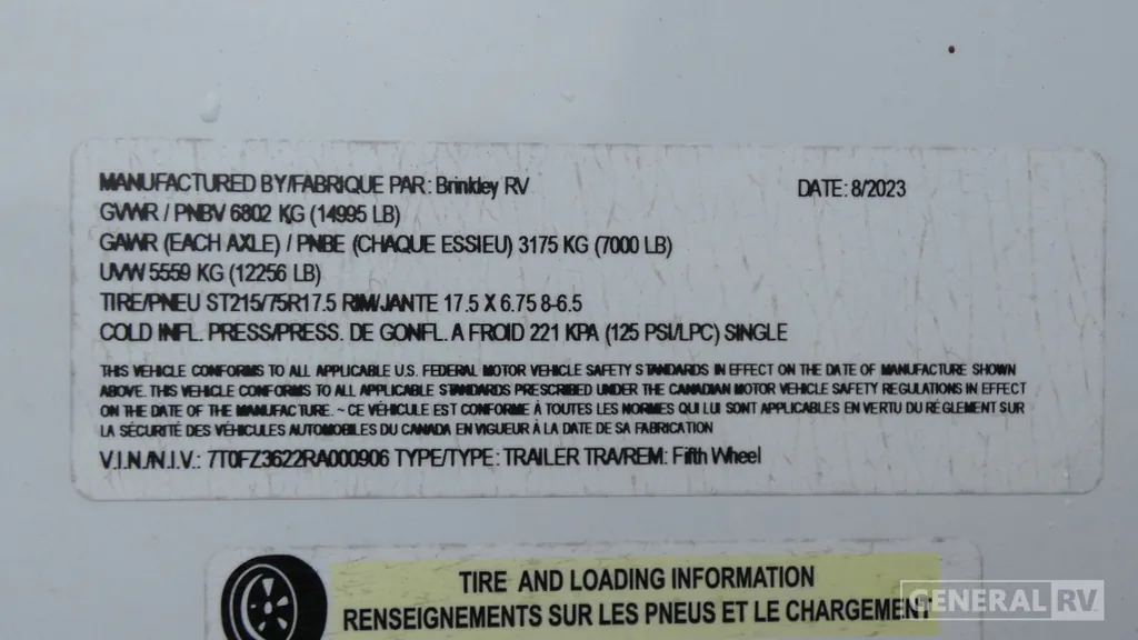 2024 Brinkley Model Z 3100, Photos photo 32
