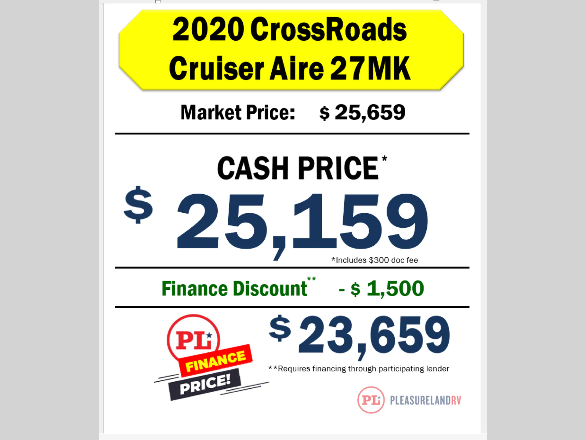 2020 CrossRoads Cruiser Aire 27MK - Photo 3