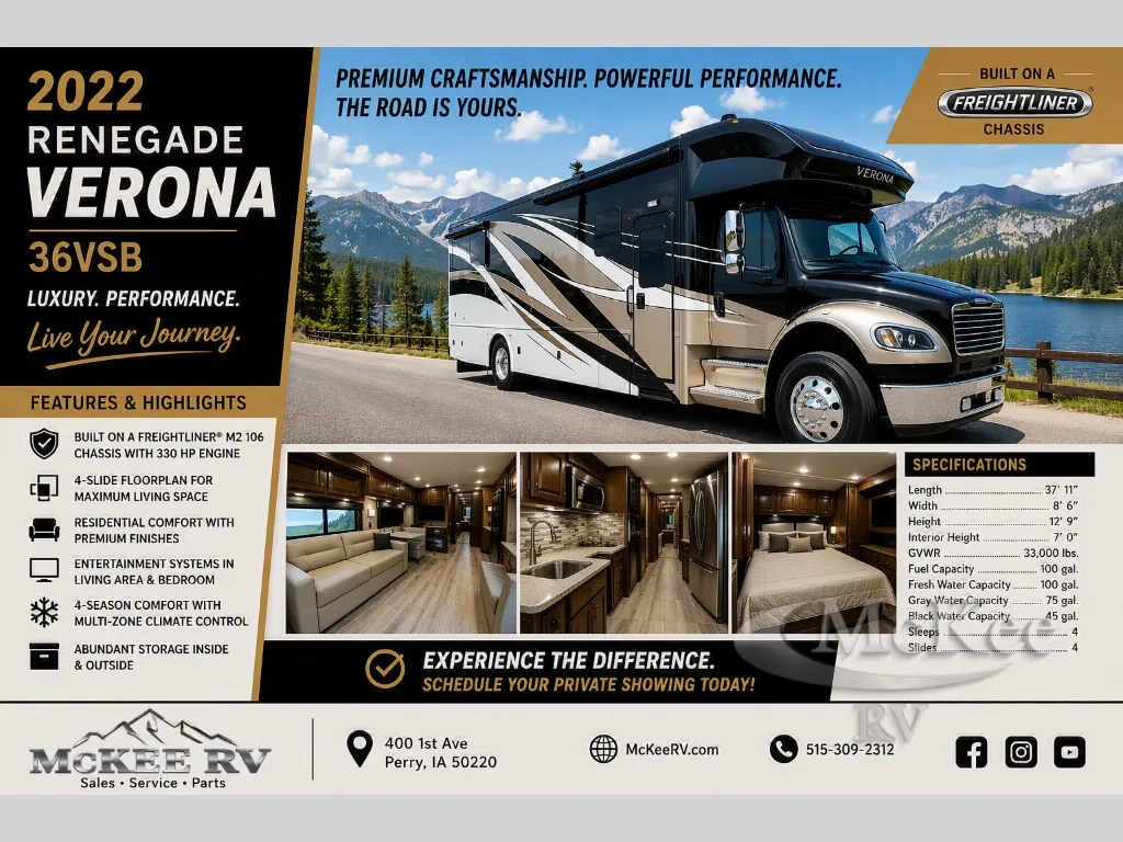 2022 Renegade RV Verona 36VSB - Photo 2