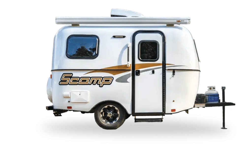Scamp 13 Deluxe Layout A exterior