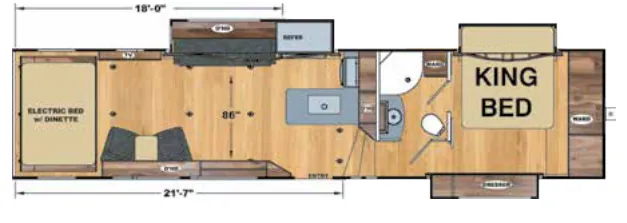 Eclipse Iconic 3218BW floor plan