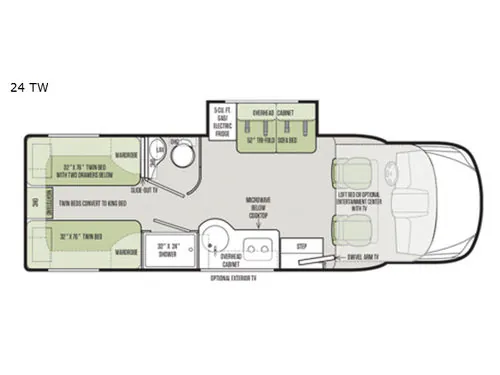 2018 Tiffin Wayfarer 24 TW