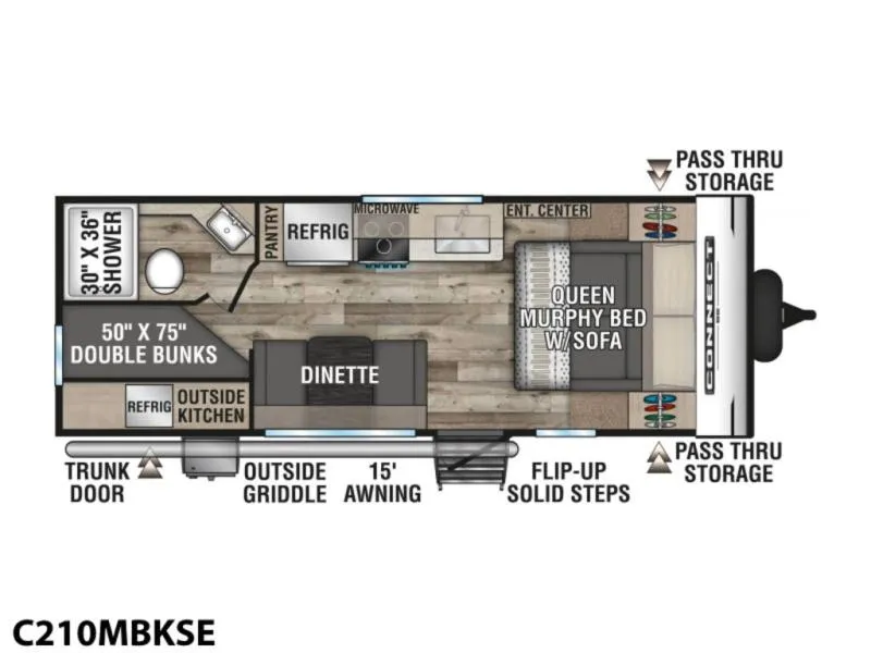 2023 KZ Connect SE 210MBKSE - Photo 2