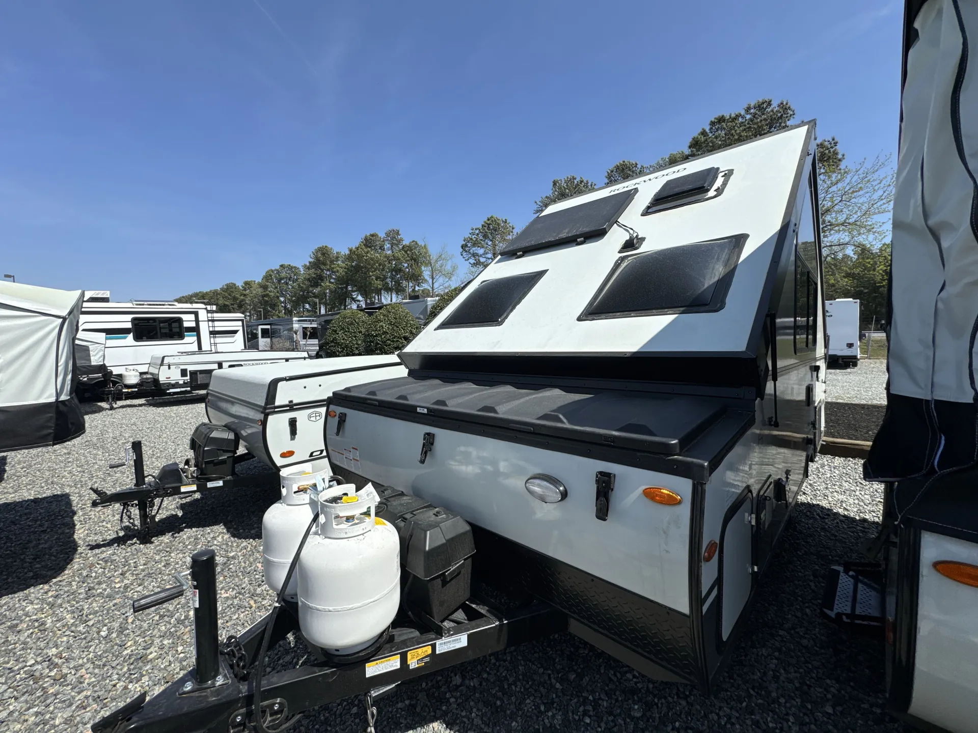 2026 Forest River Rockwood Hard Side A122S — off campside