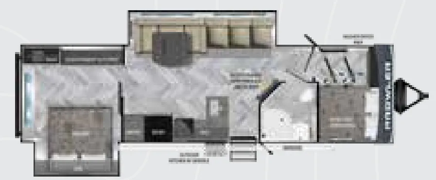 2024 Heartland Prowler 323SBR - Floor plan