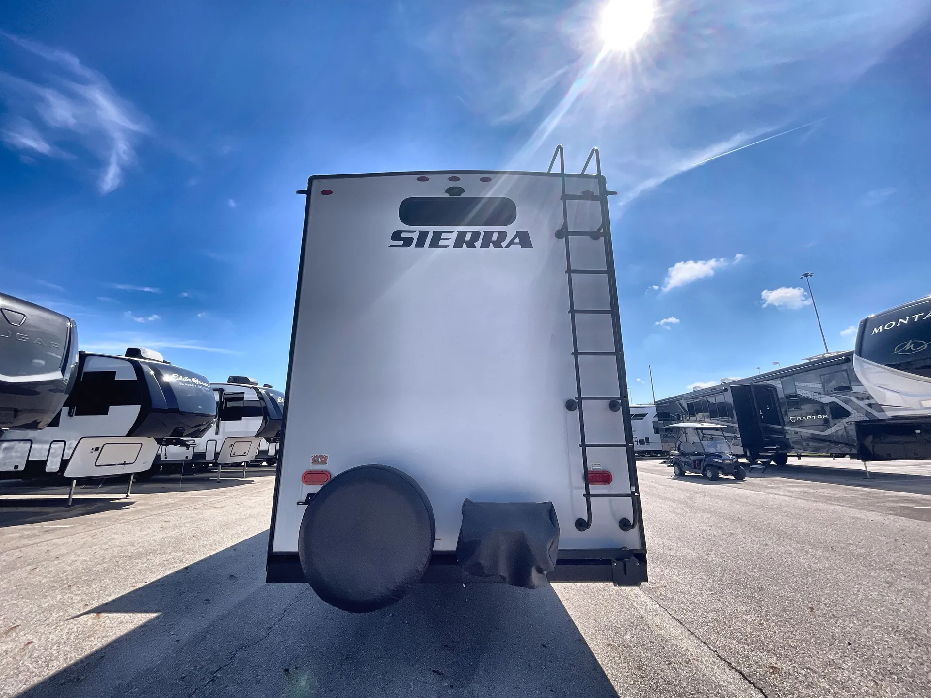 2022 Forest River Sierra 3440BH — backside