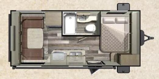 Starcraft Mossy Oak 171RD floor plan