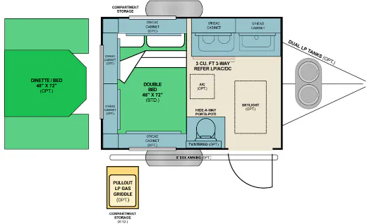 Vida Refuge 1102 floor plan