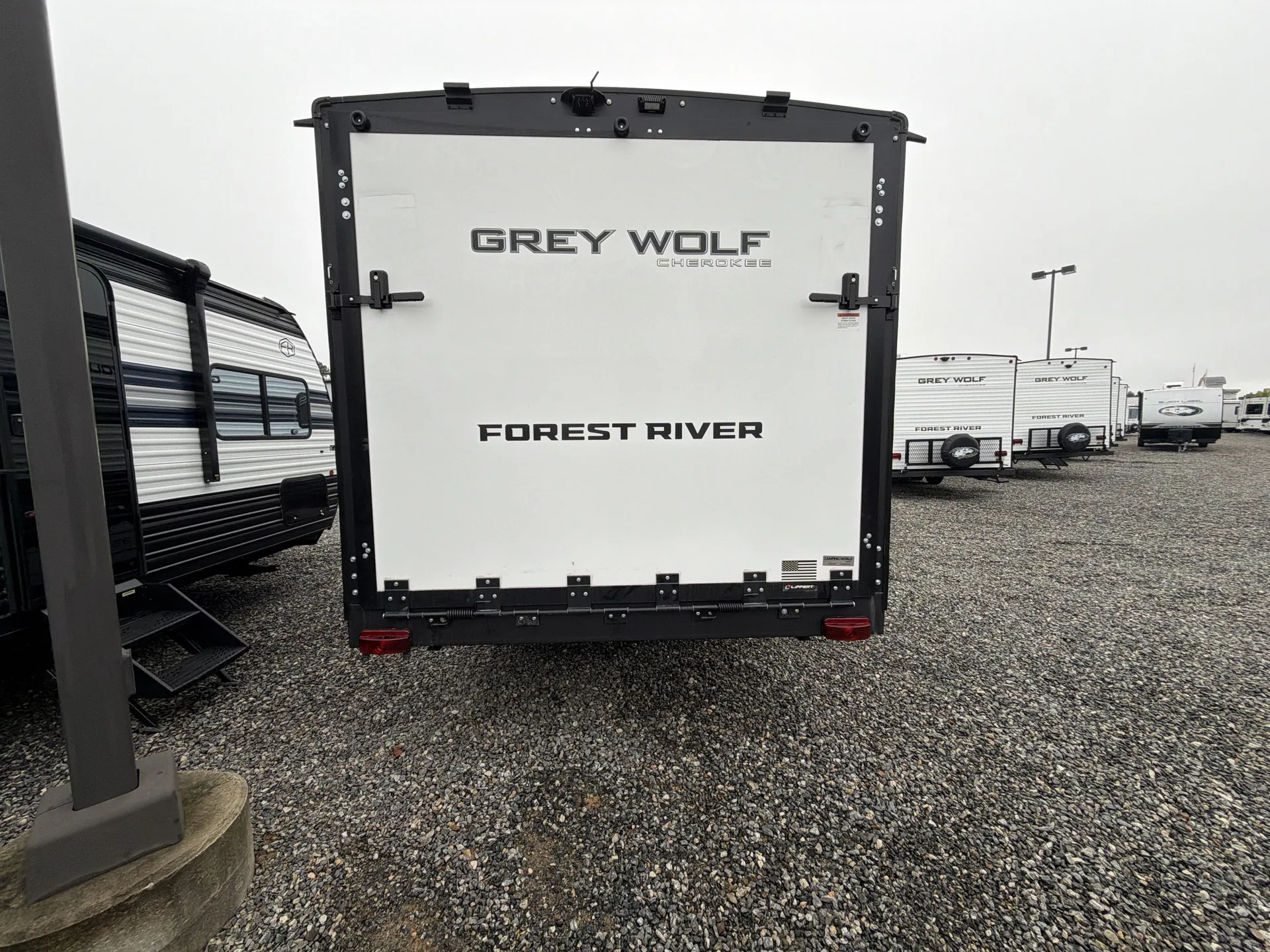 2027 Forest River Cherokee Grey Wolf 22RR — backside