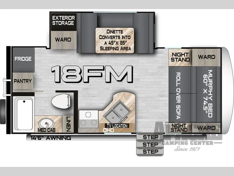 2026 Northwood Nash 18FM - Photo 3