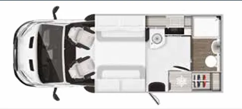 Auto-Trail F-Line F60 floor plan