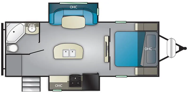 Heartland North Trail NT 23RBS floor plan