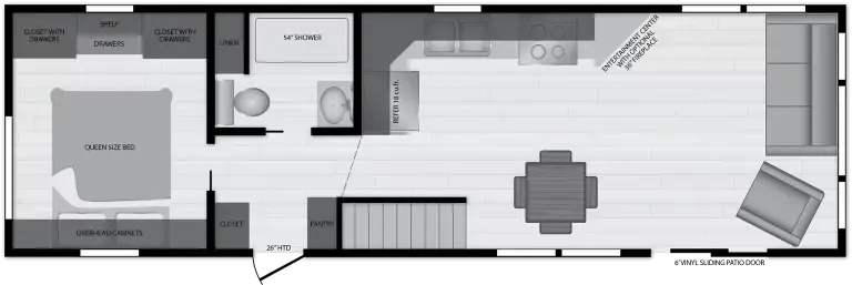 Kropf Lakeside 8113 floor plan